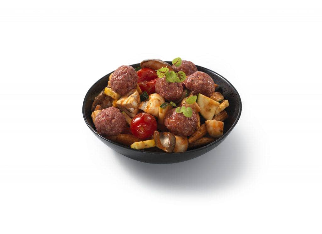 Italian Stir fry With Meatballs