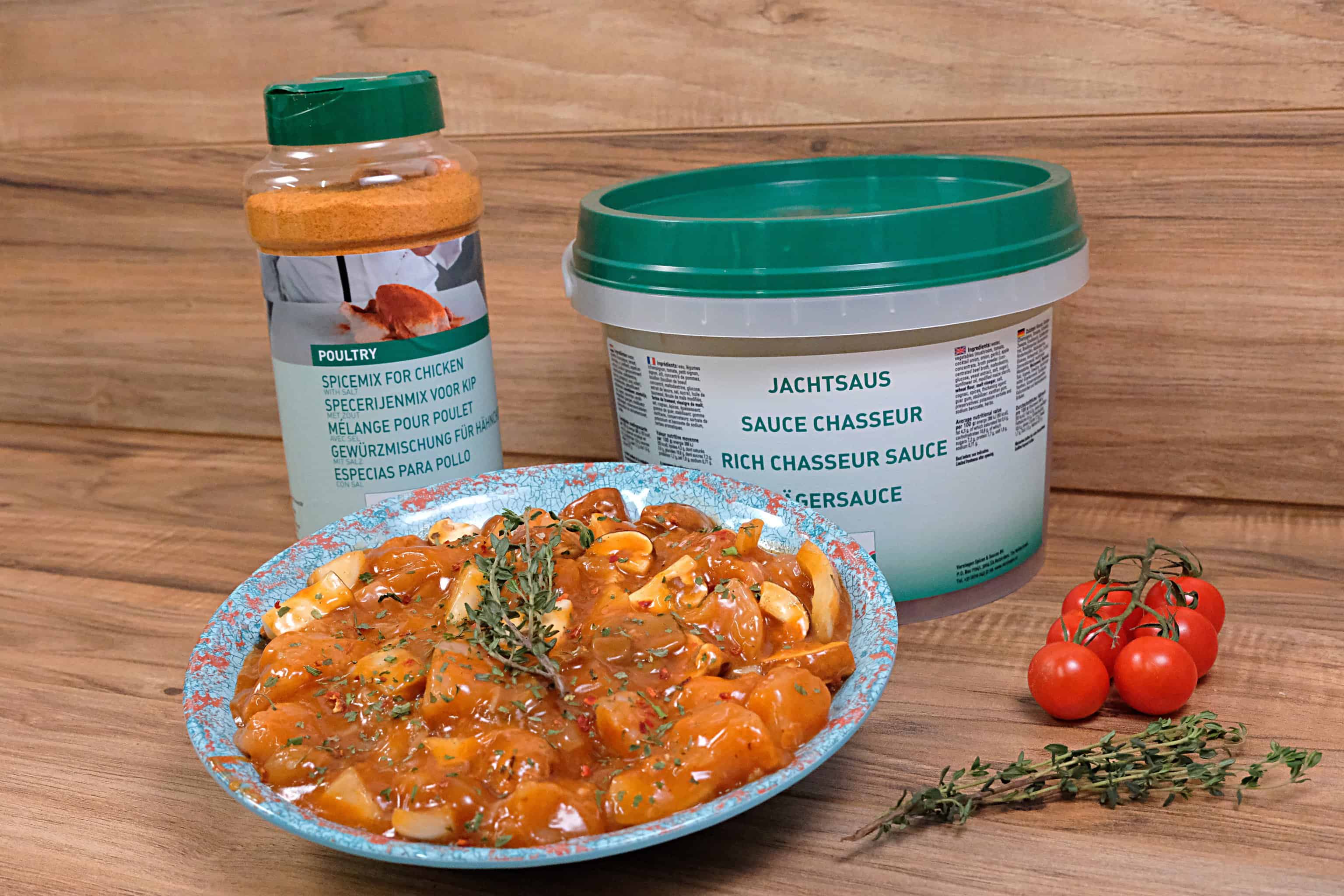 Verstegen Chicken Chasseur Verstegen Spices Sauces UK Ltd