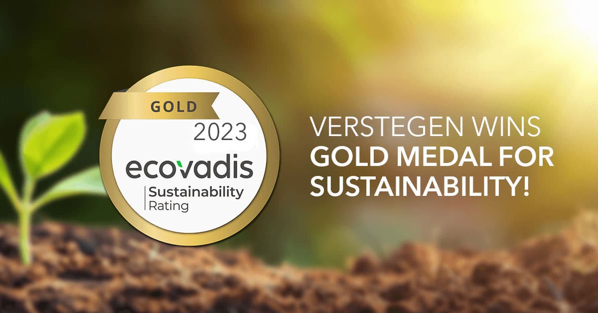 Verstegen receives the 2023 EcoVadis gold medal! | Verstegen Spices ...