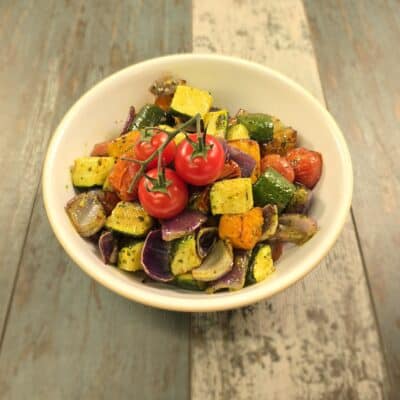 Pesto Roasted Veg