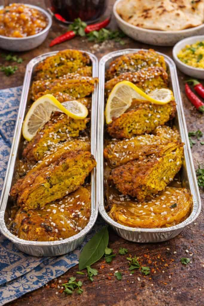 Bombay Bhaji Traybake