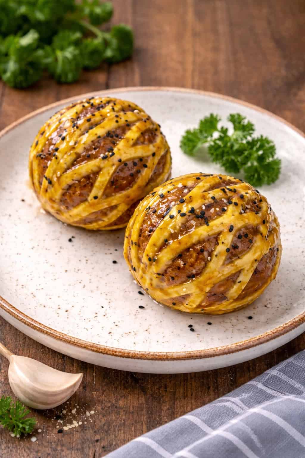 Honey Glazed Beef Bombs