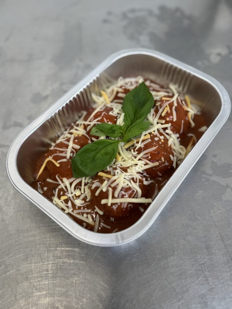 Italian Herb & Tomato Meatballs