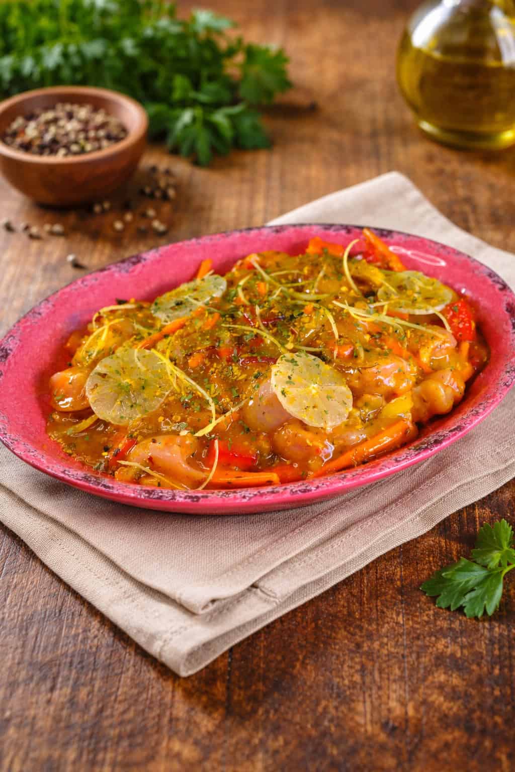 Moroccan Chicken Stew