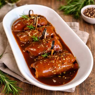 Beef Olives Chasseur