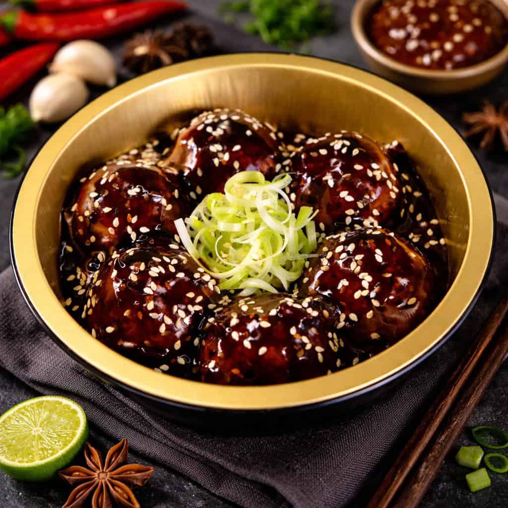 Spicy Black Bean Meatballs