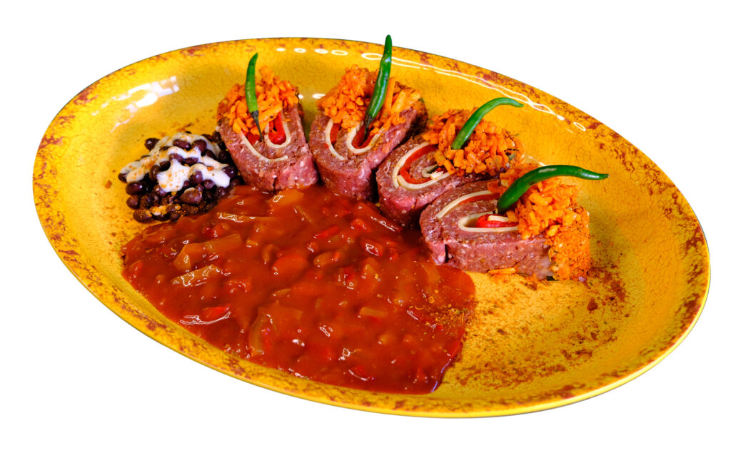 Mexican Beef Roulade