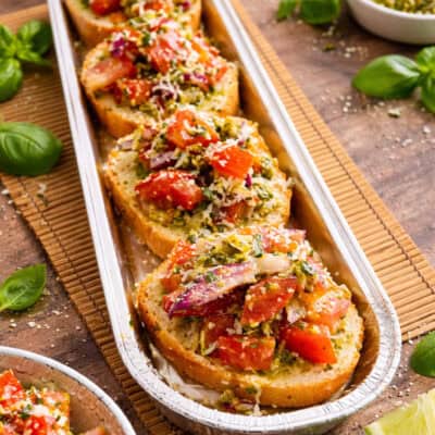 Pesto Bruschetta