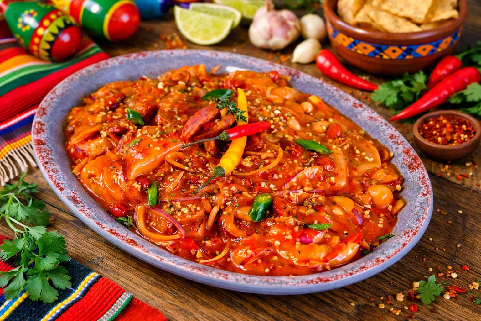 Chilli Chorizo Stew