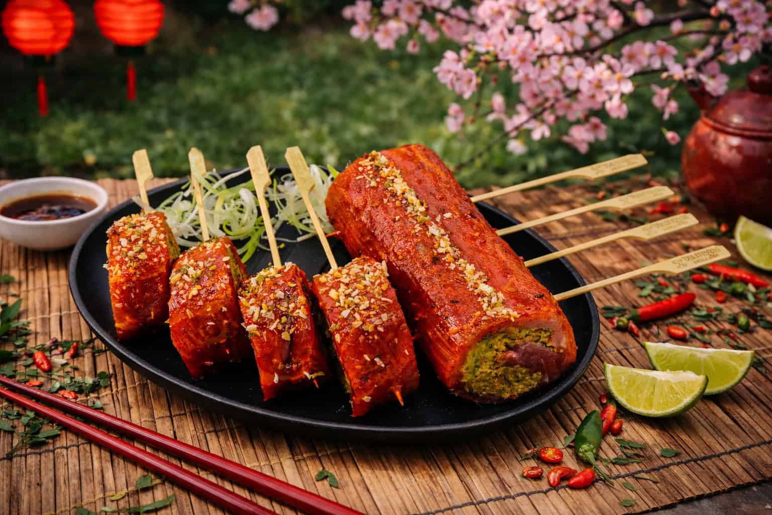Asian Pork Lollipops