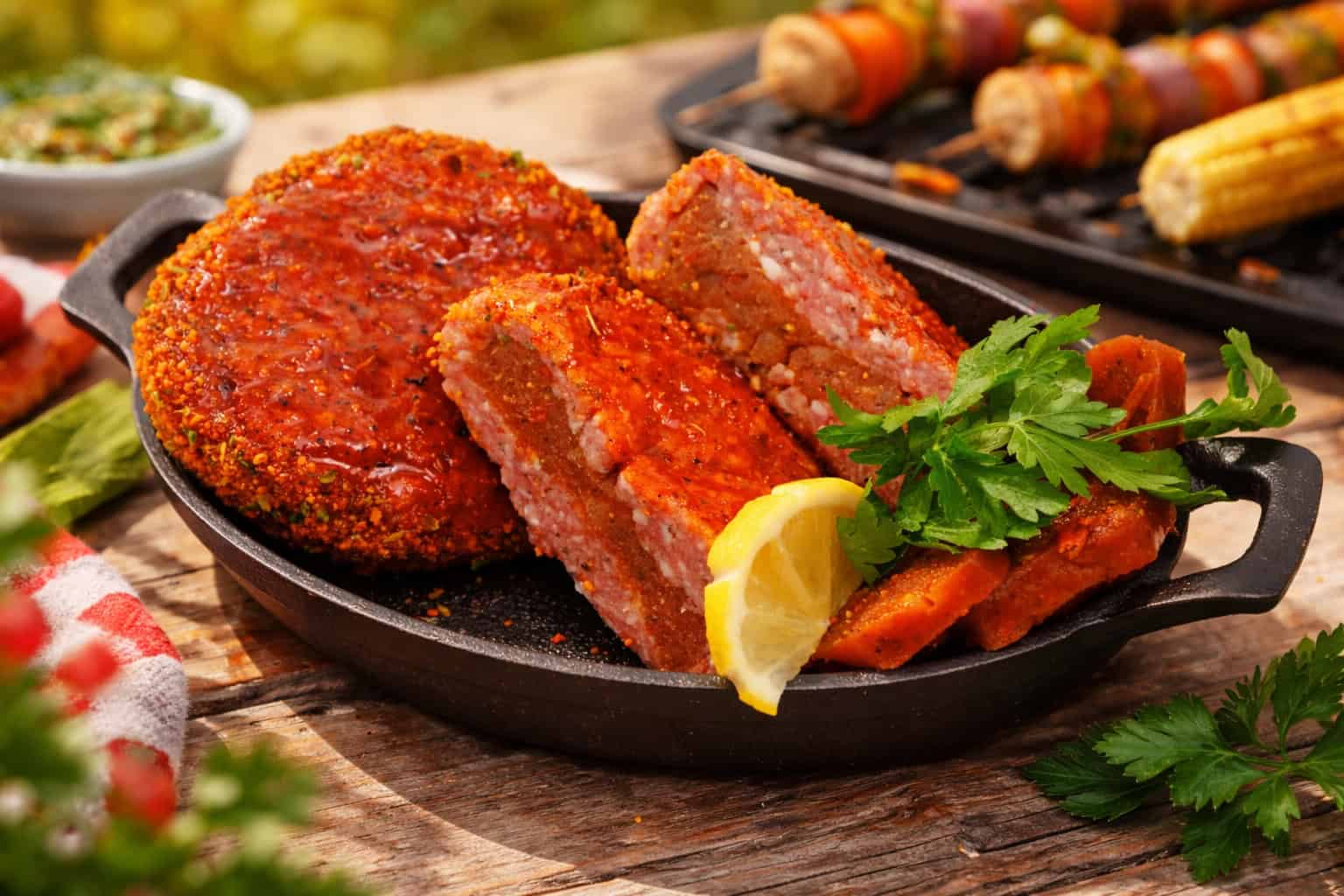 Chimichurri Lamb Burgers