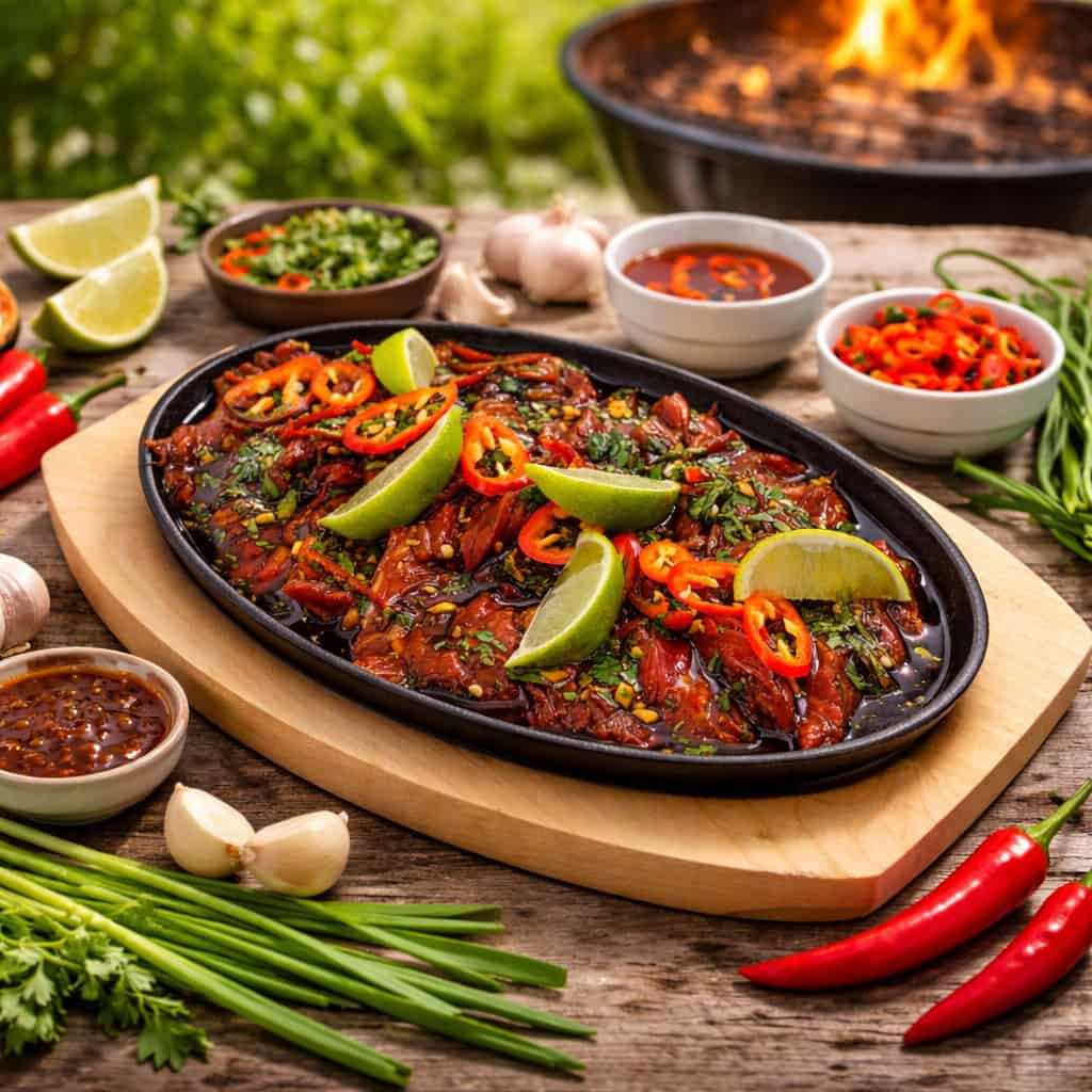 Crying Tiger Steak Sizzler