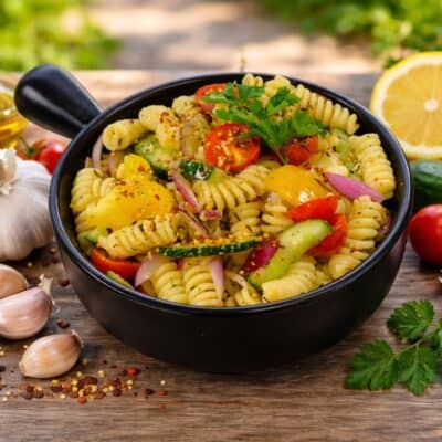 Garlic and Herb Pasta Salad