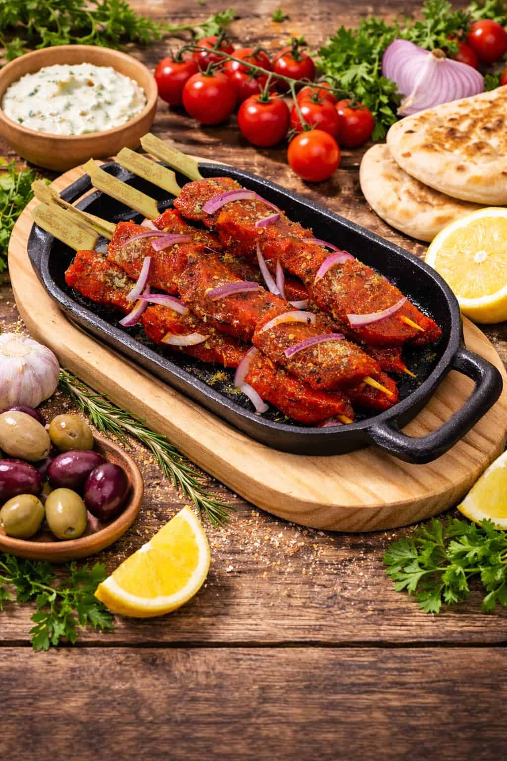 Greek Passion Lamb Souvlaki