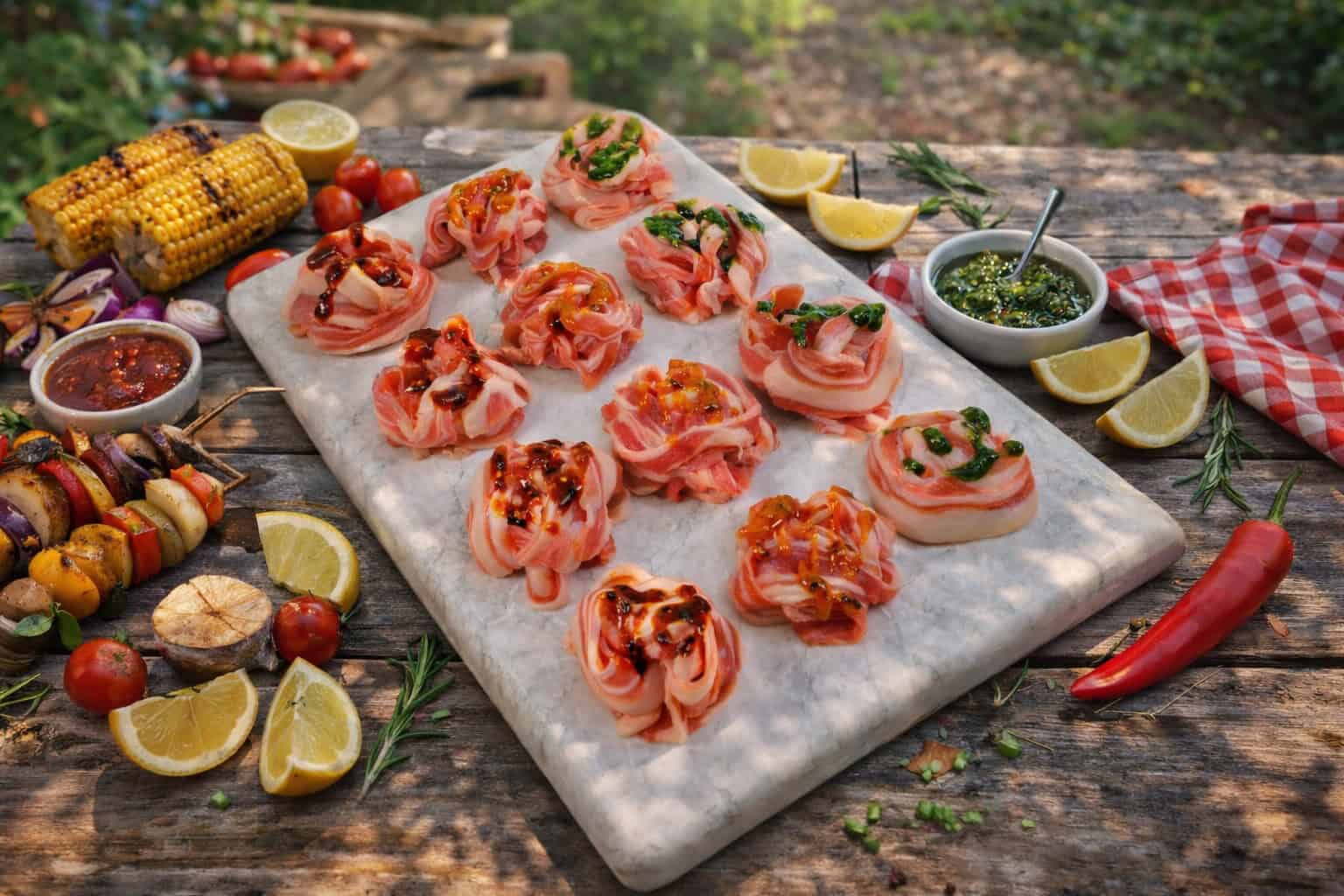 Lamb Belly Charcuterie Board