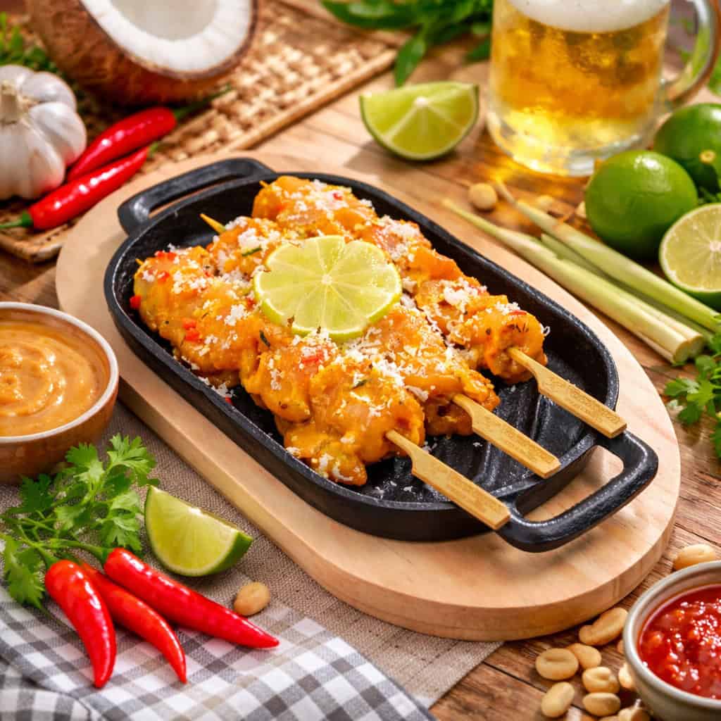 Thai Style Chicken Satay