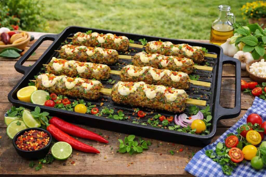 Minted Lamb Koftas
