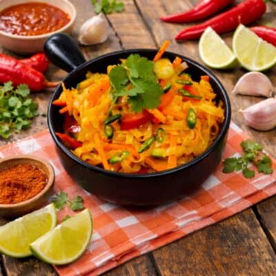 Piri Piri Rice Noodle Salad