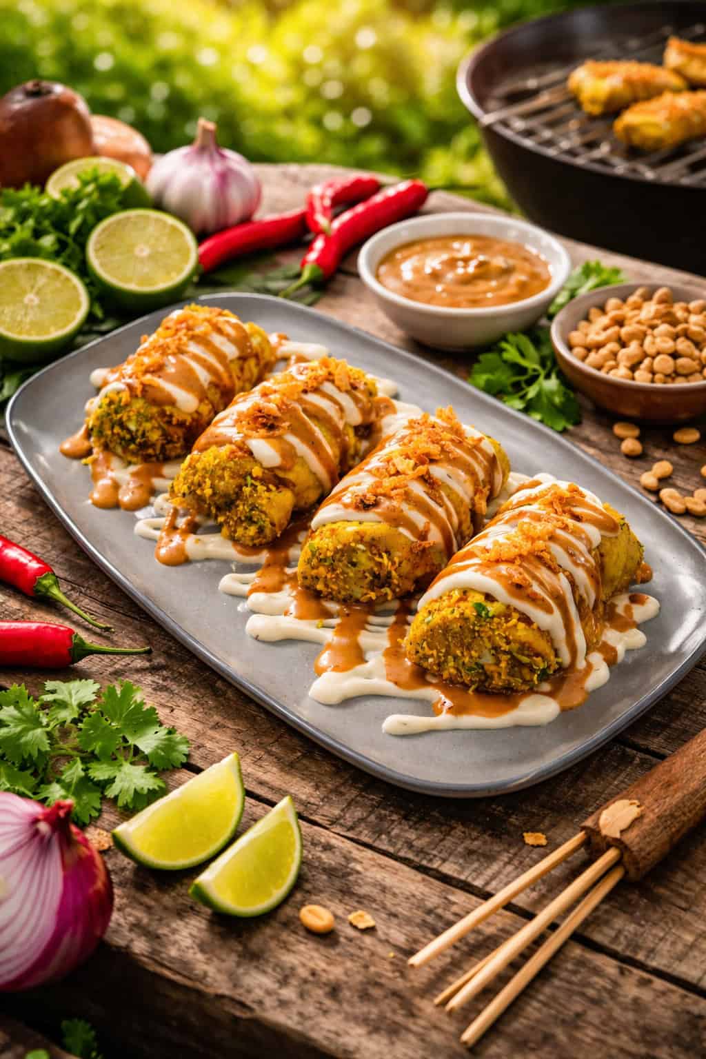 Satay Chicken Thighs