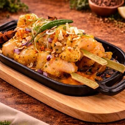 Coconut & Lime Chicken Kebabs
