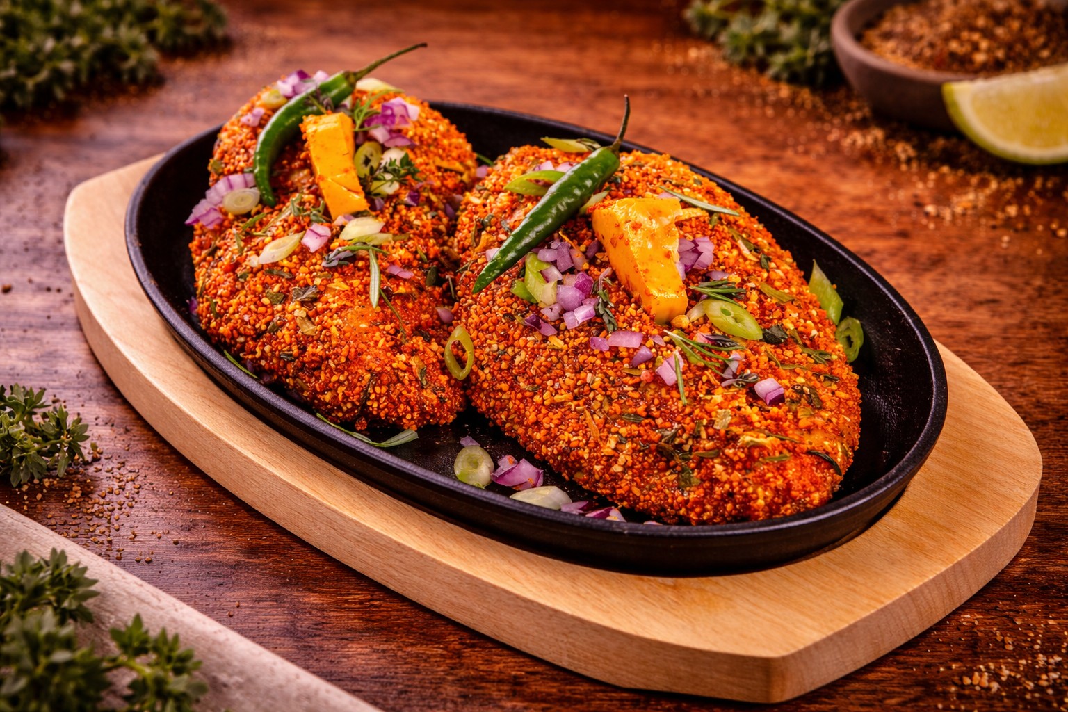 Sizzling Tex Mex Nacho Cheese Chicken