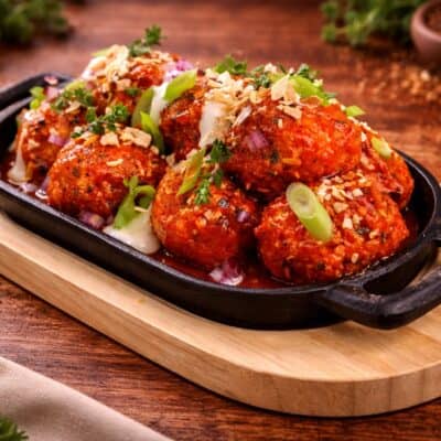 Sizzling Lamb Schwarma Meatballs