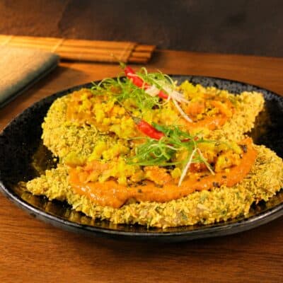 Asian Butter Chicken Parmo