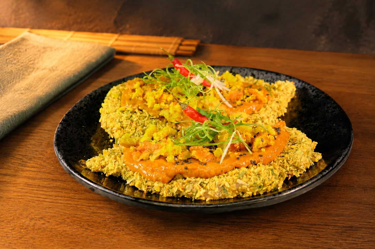 Asian Butter Chicken Parmo