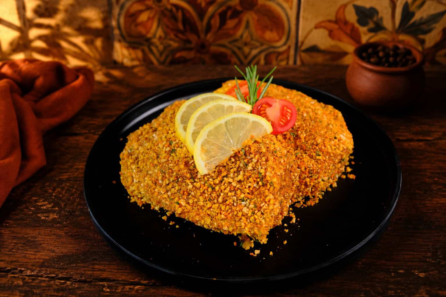 Caribbean Pork Kiev