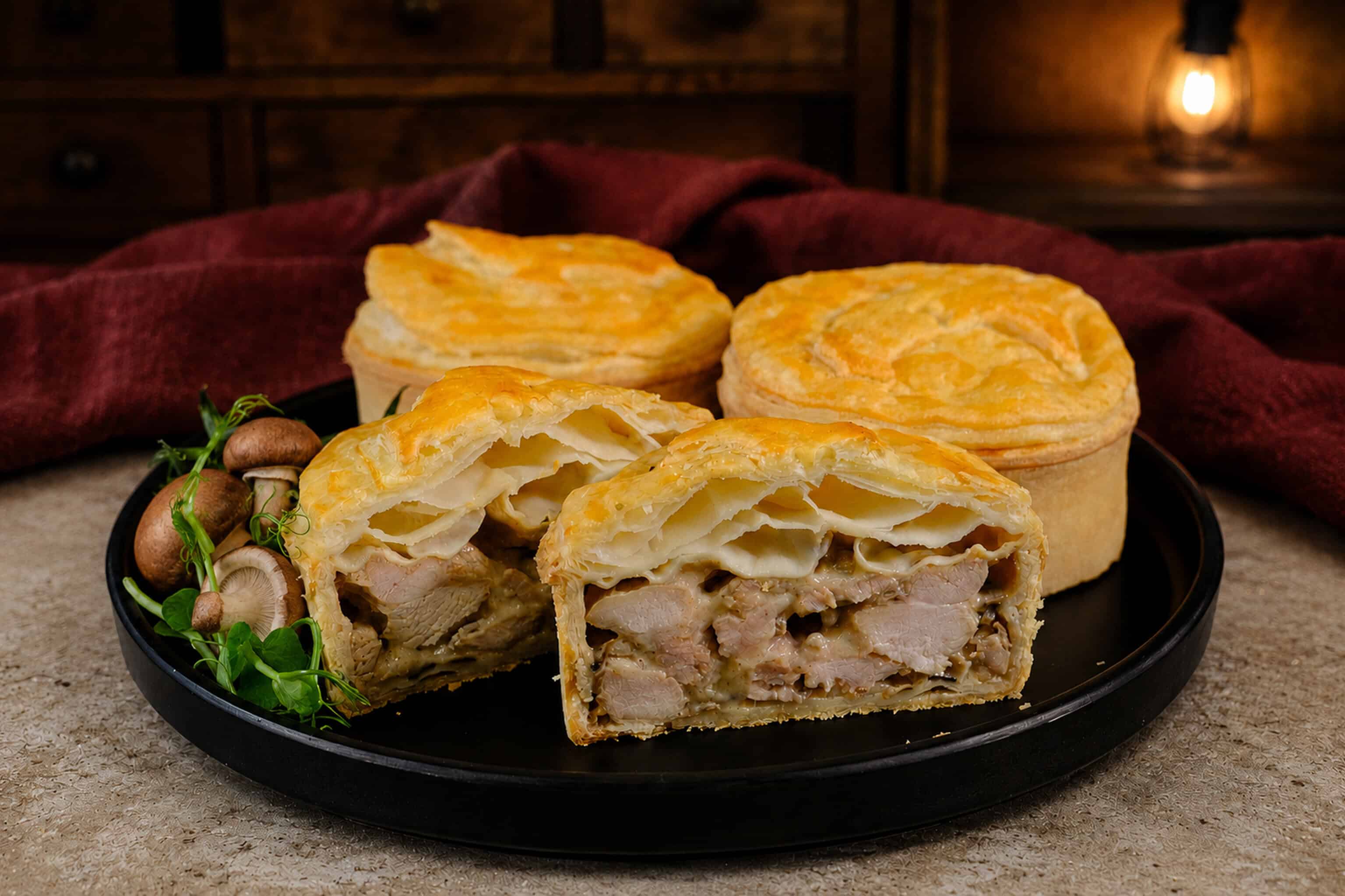 Chicken and Mushroom Pie