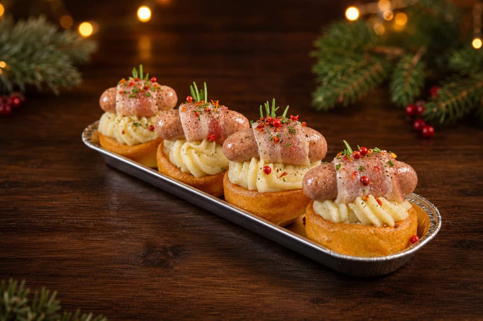 Mini Toad in the Hole Bites