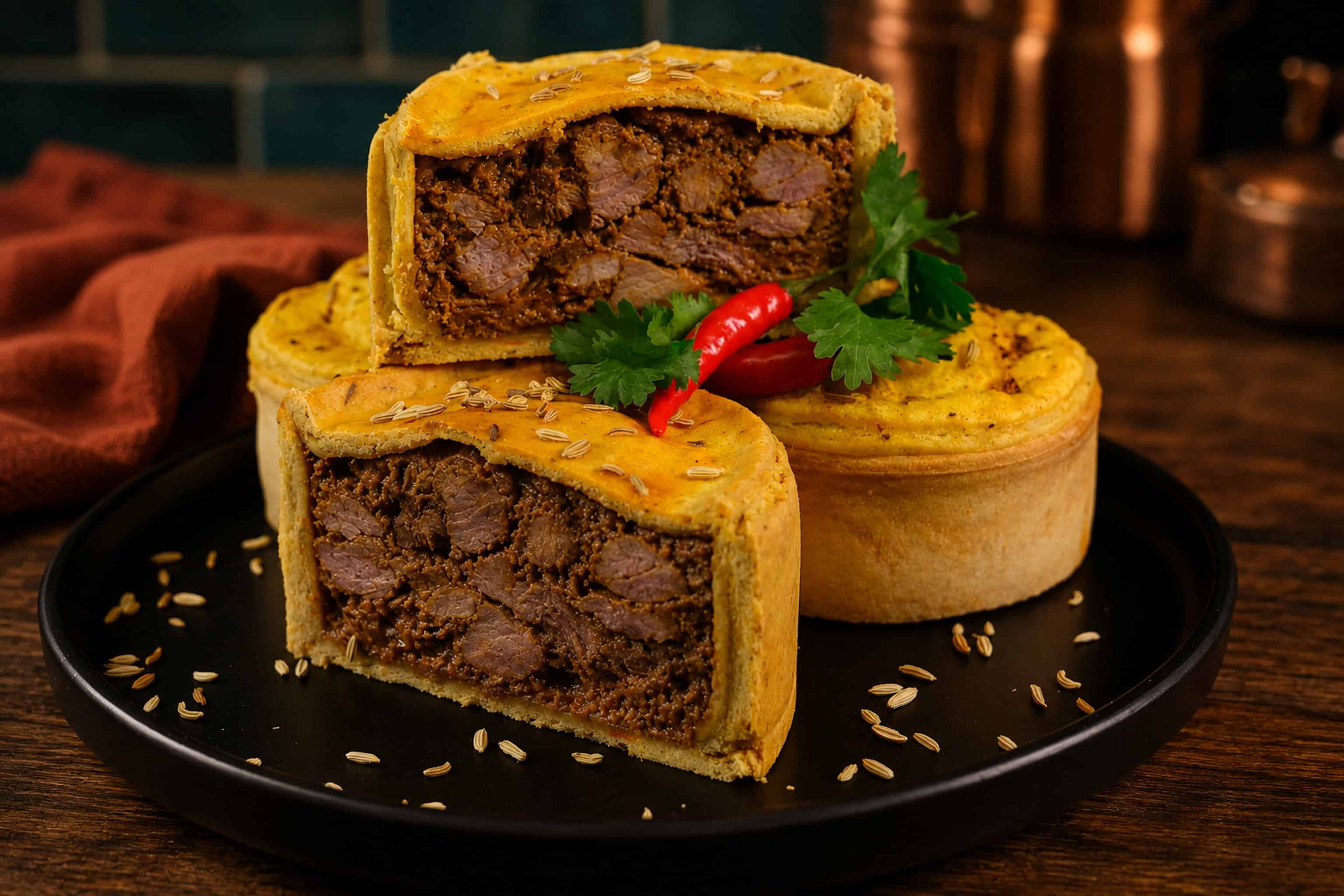 Beef Rendang Pie