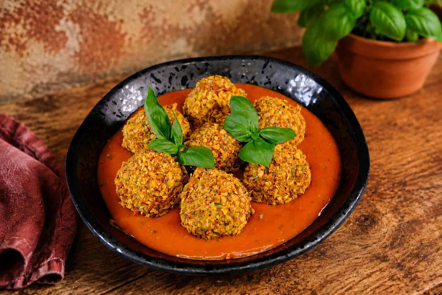 Spicy Tomato Meatballs